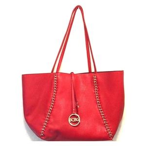 BCBG Paris • Red/Black Shoulder Bag